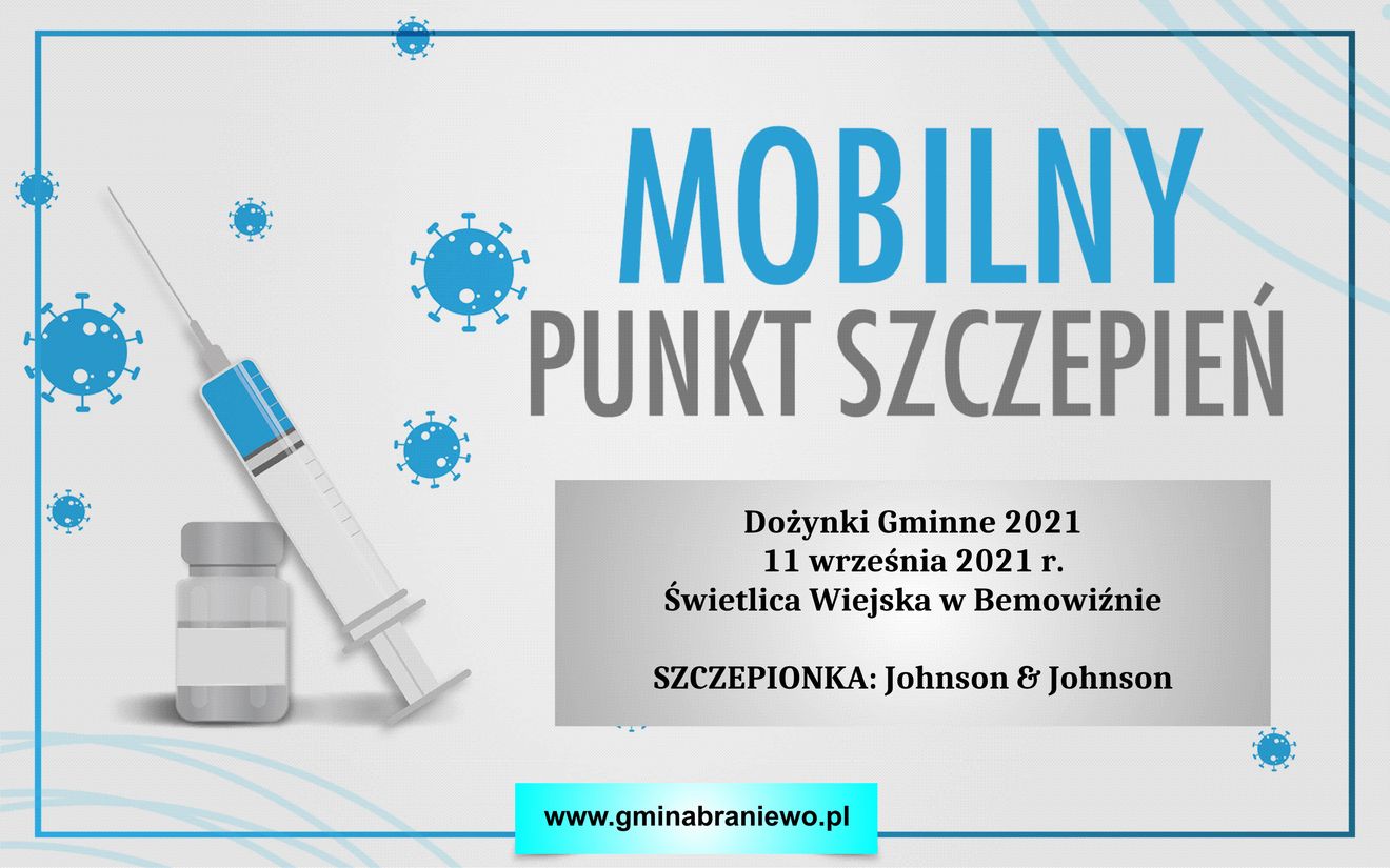 mobilny punkt szczepień